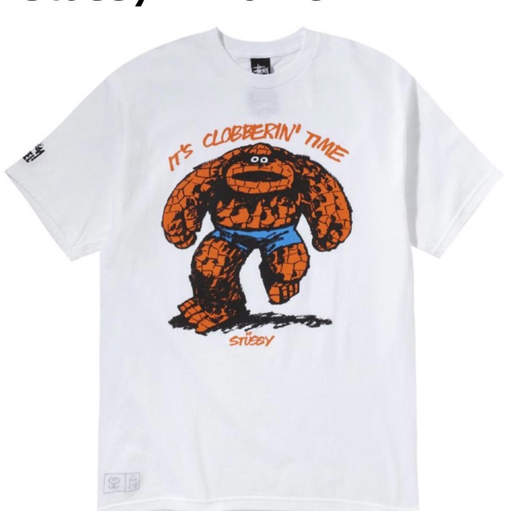 NWT size Large STUSSY x Marvel shirt